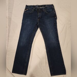 Ariat Indigo Denim Jeans Low Rise Straight